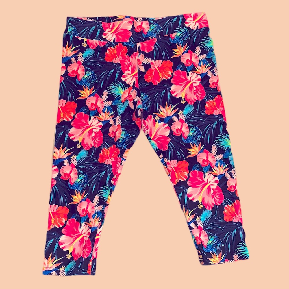 Floral leggings